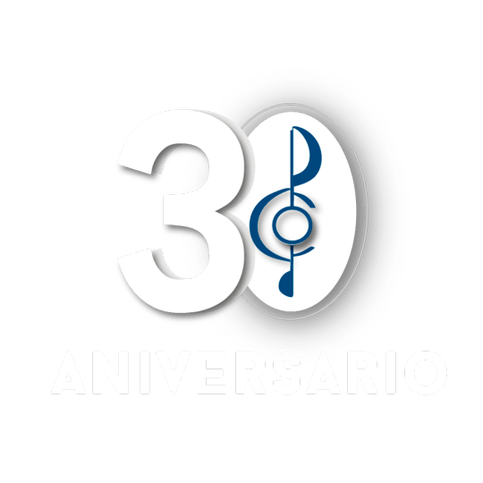 Logo de 30 años Academia Omar Arroyo